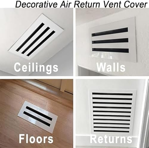 Air Return Vent Cover Decorative Aluminum Gable Vent Cutout 14x14 in - Image 5