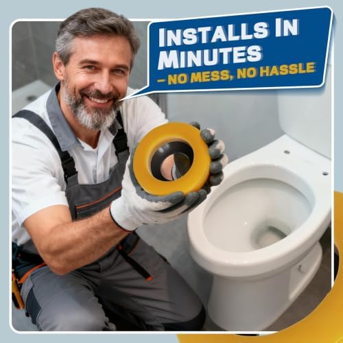 NEEXAN Toilet Wax Ring Kit Universal Seal Fits 3 and 4 Inch Drains 2-Pack - Image 6