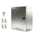 NBCYUNER Stainless Steel Electrical Enclosure 20x16x8 Inch NEMA 4X Enclosure by NBCYUNER