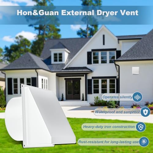 Hon&Guan Dryer Vent Cover Outside - Image 5