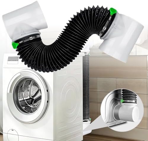 Dryer Vent Hose For Tight Space | Flexible Dryer Vent Connector Kit by Unknown