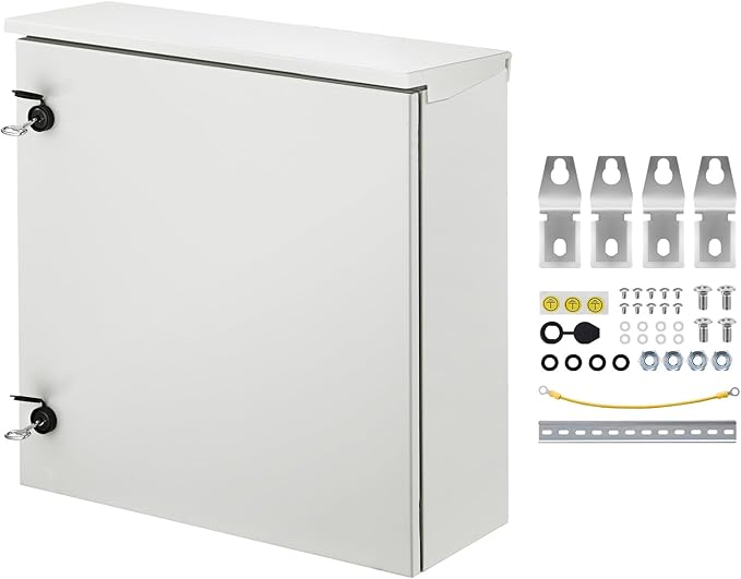 VEVOR Electrical Enclosure, NEMA 4 Outdoor Enclosure, IP65 Waterproof & by VEVOR
