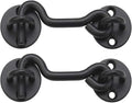 4" Privacy Hook and Eye Gate Door Latch by Raswik
