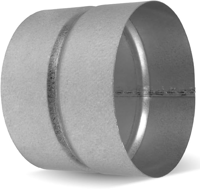 4 Inch Duct Fitting Connector for HVAC Ducting by VezoWorks