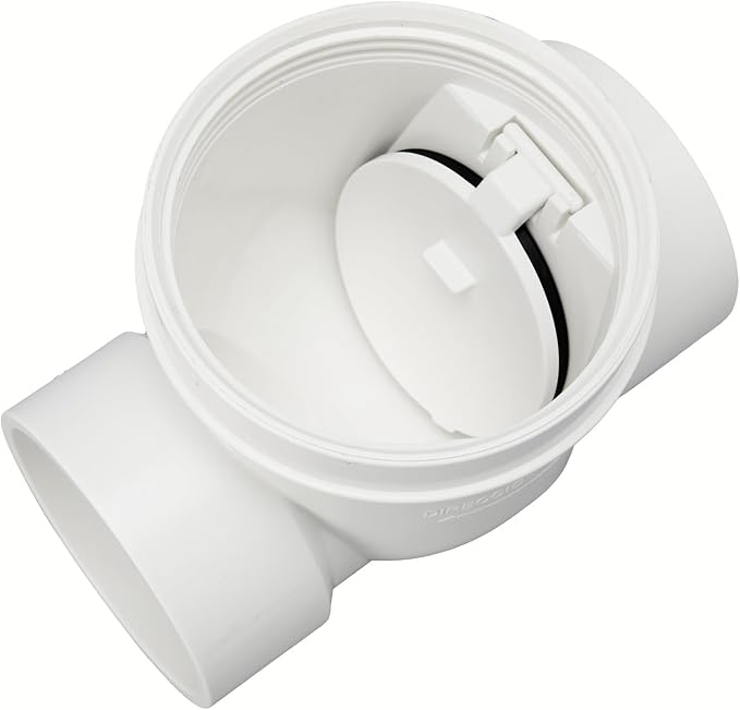 3 Inch Pvc Backwater Valve, Sewer Check Back Flow Preventer Drain Backflow - Image 5