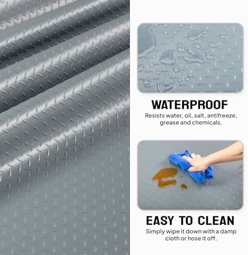 Bonnlo 7.5x17 FT Garage Floor Mat - Image 5