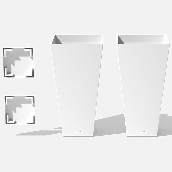Veradek Pure Series Taper Planter & Drip Tray by VeradekOutdoor