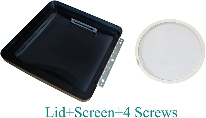 RV Roof Vent Lid Replacement 14"x14" Compatible - Image 2