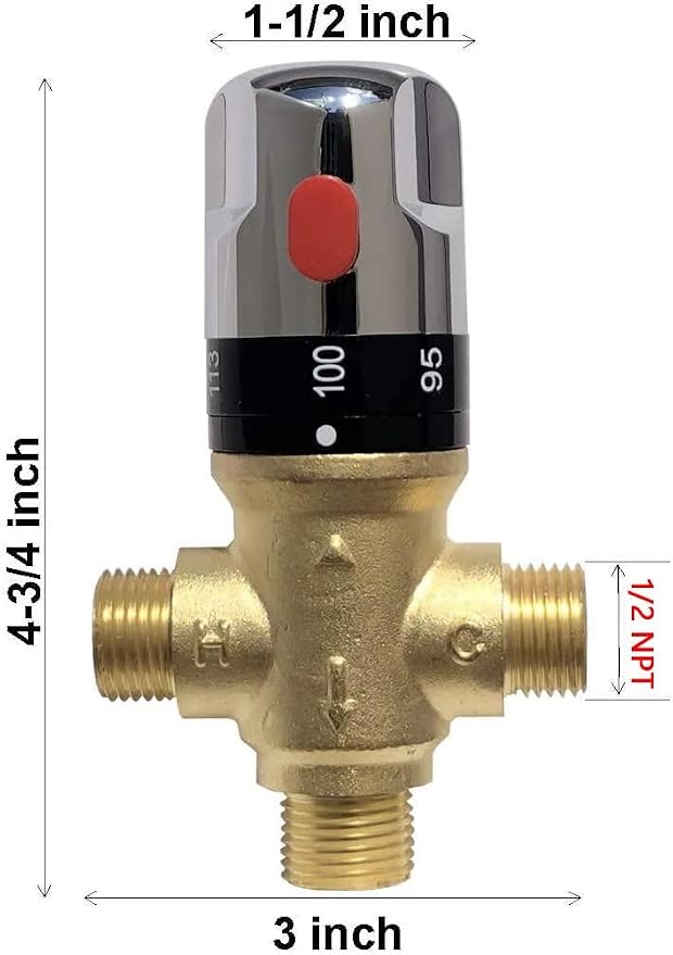 Thermostatic Mixing Valve，Shower Mixing Valve - Image 3