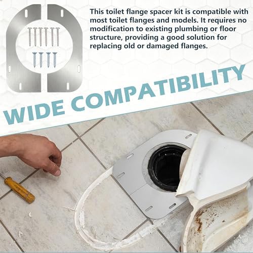 490‑11322 Toilet Flange Repair Kit, Closet Flange Floor Support - Image 4