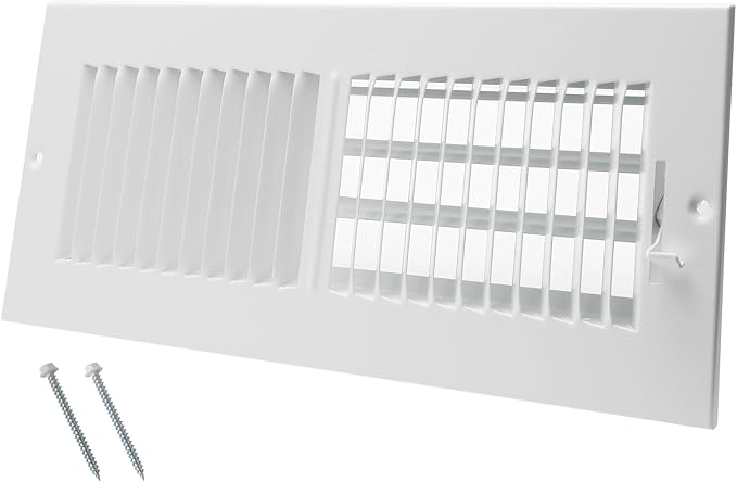 12 x 4 Inch Air Vent Covers for Wall or Ceiling by Howeall