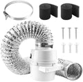 AMI PARTS TDIDVKZW Indoor Dryer Vent Kit by AMIPARTS