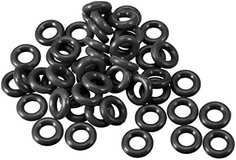 uxcell 50pcs 5x2x1.5mm Nitrile Rubber O-Rings Metric Sealing Gasket by uxcell