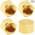 Uenede Brass 1/2 Inch Female NPT Pipe End Caps by Uenede