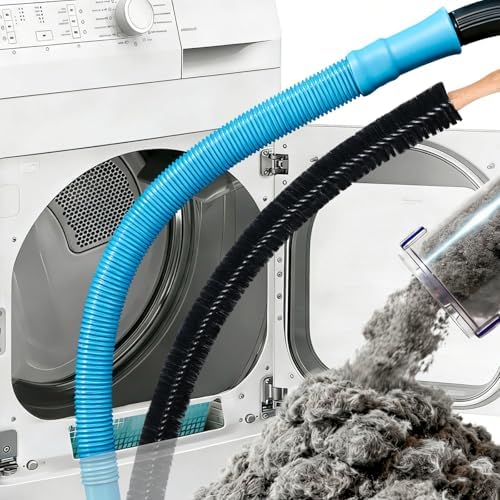 Dryer Vent Cleaner Kit with Vacuum Hose Attachment by Unknown