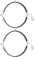 uxcell 2 Pcs Adjustable Pipe Bracket Clamp by uxcell