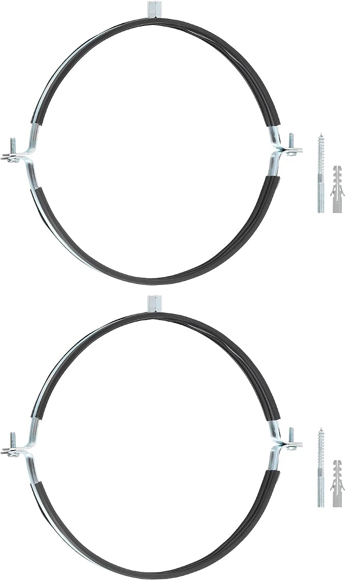 uxcell 2 Pcs Adjustable Pipe Bracket Clamp by uxcell
