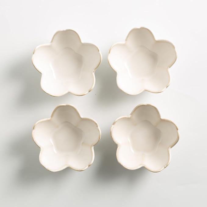 Ceramic Ring Holder Tray, Floral Trinket Bowl - Image 7