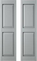 14.75 in. W x 35 in. H Builders Edge, Standard Two Equal Panels, Raised Panel by Builders+Edge