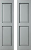 12 in. W x 59 in. H Builders Edge, Standard Two Equal Panels, Raised Panel by Builders+Edge