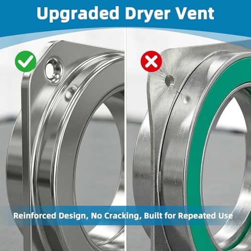 Upgrade Magnetic Dryer Vent Connector Kit, Quick Connection and Disconnection - Image 3