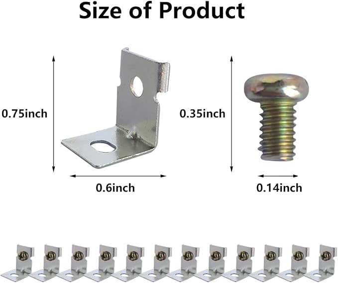 12pcs MHS012 Power Supply Fixing Bracket, Switching Power Supply Mounting - Image 2