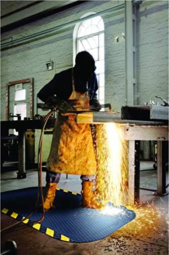 Hog Heaven Industrial-Grade Anti-Fatigue Mat | OSHA Yellow Striped Border | - Image 6