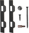 Door Latch Strike Plates Oil Rubbed Bronze, 2 Pack, Latch Striker | Heavy-Duty by MOSECYOU