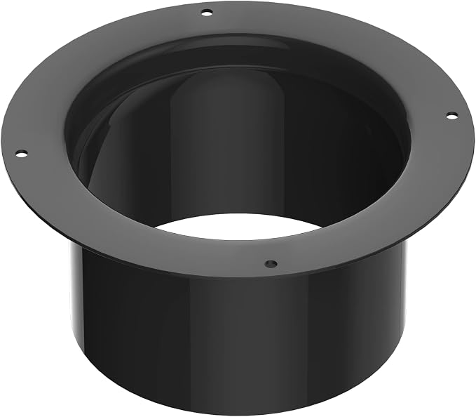 Hon&Guan 3 Inch Duct Connector Flange, 3 Inch Duct Collar Dryer Vent Connector - Image 8