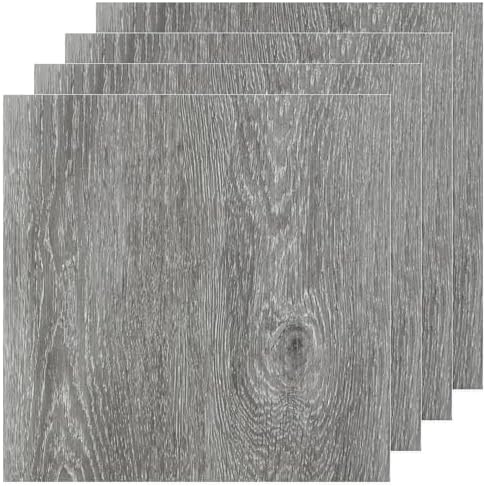 AKOLAFE 40 Sheet Vinyl Flooring 12x12 Inch Peel and Stick Floor Tile Waterproof by AKOLAFE