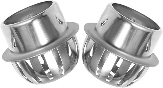 Generic 2pcs Stainless Steel Round Floor Drain Strainer by Unknown