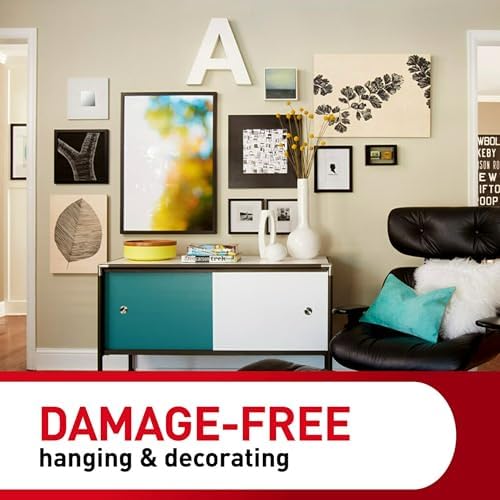 Command 15 lb Large 120 Pairs Picture Hanging Strips, Damage-Free Hangers - Image 5