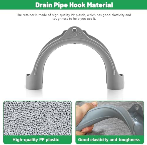 U Shape Washer Drain Hose Hook for Washing, Dishwashers, Sink Srain Hoses - Image 6