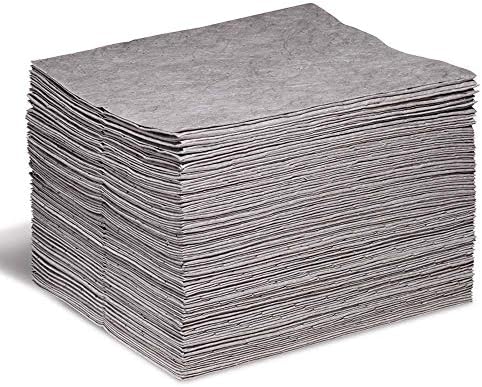 Universal Contractor Grade Absorbent Mat Pad, Heavyweight, Polypropylene by SpillTech