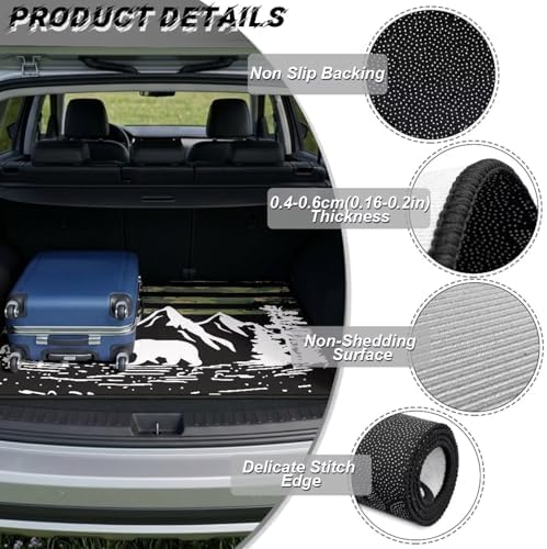Camo Bear Universal Moving Trunk Mat 29"x39" – Heavy Duty Waterproof Cargo Liner - Image 6