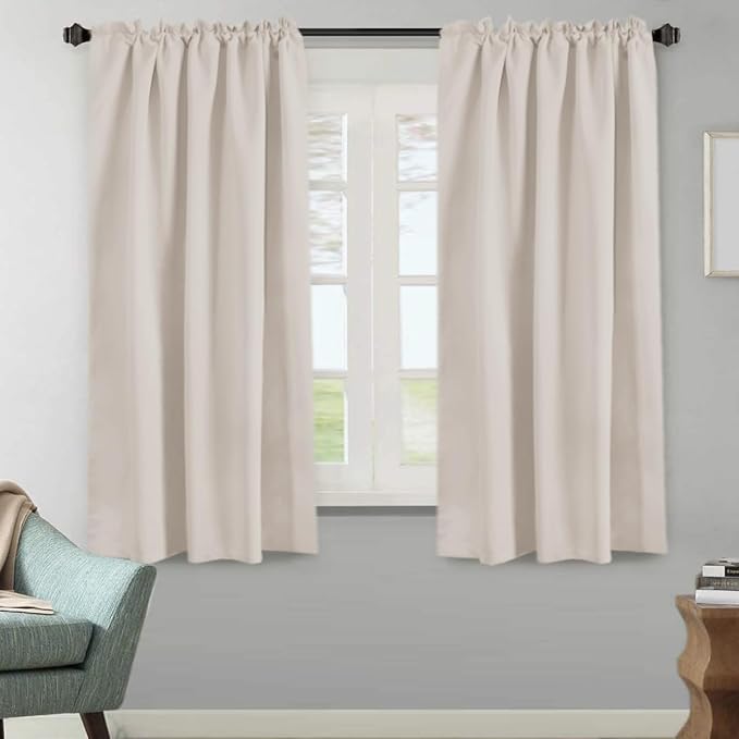 H.VERSAILTEX Blackout Curtains Thermal Insulated Window Treatment Panels Room - Image 2