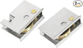 Sliding Patio Door Rollers, 1-1/2" Steel Ball Bearing, Edge Adjustable by Unknown