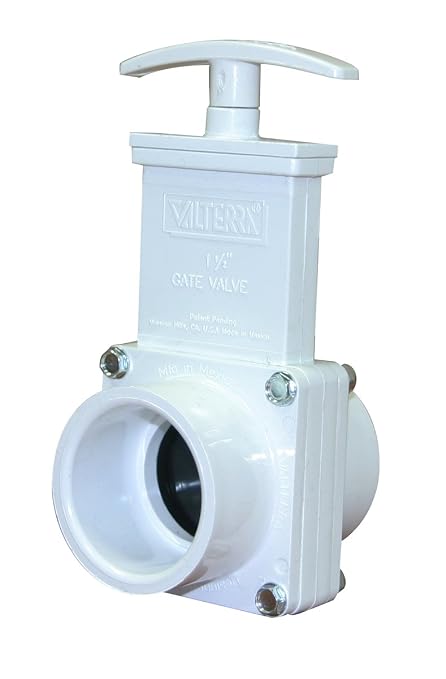 Valterra 6101 PVC Gate Valve, 1-1/2" Slip by Valterra