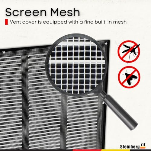 Steinberg14 Black Vent Cover 18x6 - Image 3