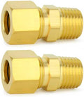 ChillWaves Brass Compression Tube Fitting, 3/4" OD x 3/4" NPT Male Compression by VisittheCHILLWAVES
