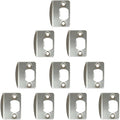 10 Pack Door Latch Strike Plate Door Lock Strike Plate Repair Kits Reinforcement by SUMBIN+LOCK