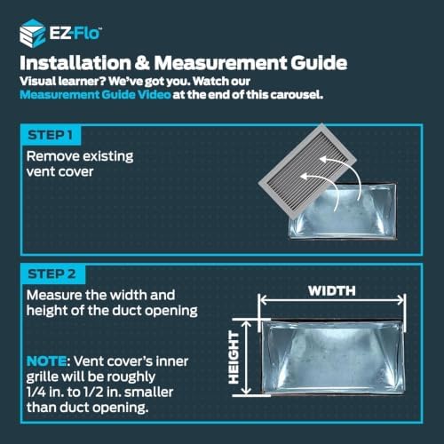EZ-FLO 10 x 10 Inch Air Vent Cover - Image 3