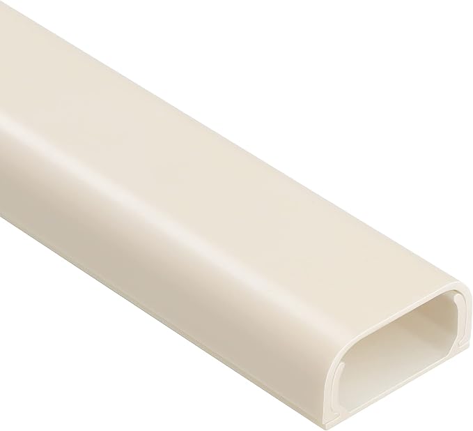 ZhiYo 43" Cord Covers for Wires on Wall, 0.95" W x 0.47" | Fits 2-3 Cords by ZhiYo