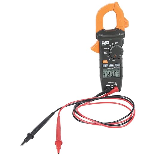 Klein Tools CL120 Digital Clamp Meter, Auto-Ranging 400 Amp AC, AC/DC Voltage - Image 9