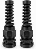 3/4" NPT Flexible Cable Gland, Spiral Pigtail Cord Grip Strain Relief by MGISpeedWare