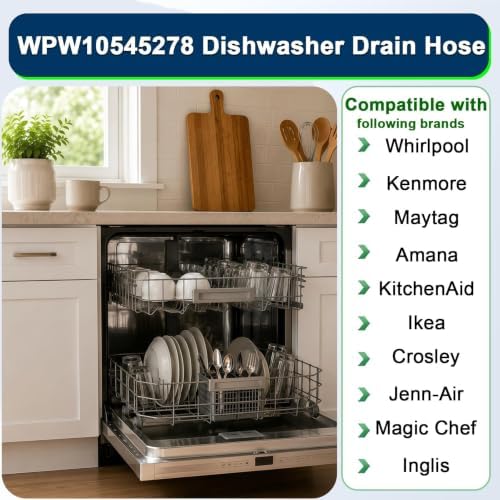 WPW10545278 Dishwasher Drain Hose - Image 4