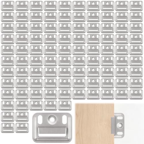 100pcs Stainless Steel Z-Clips, Durable Wall Panel Buckle Clamps by XIHIRCD