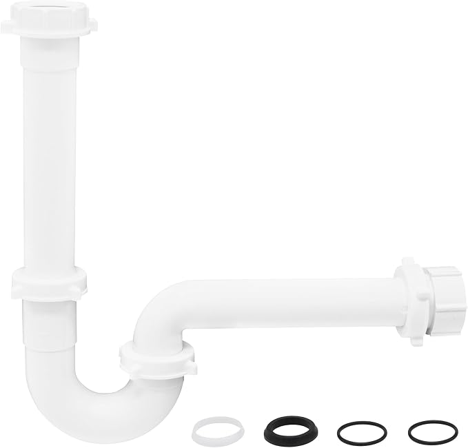 Pack 50 1-1/2 Inch Bayonet P-Trap Kit, Patented Polypropylene - Image 3
