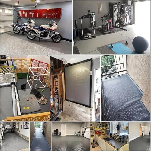 Garage Floor Mat for Under Car Green 0.9×16m, Thickened PVC Roll Floor mats - Image 7