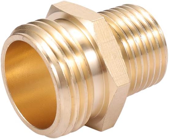 Garden Hose Adapter, 3/4"GHT Male x 1/2" NPT Male Connector - Image 5